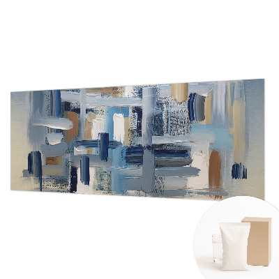 Decorative wall mural for living room Abstraction brushes