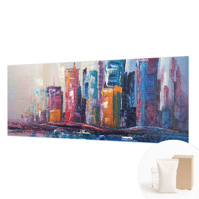 Wallpaper mural Colorful city