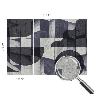 Photo wall mural Geometric symmetry