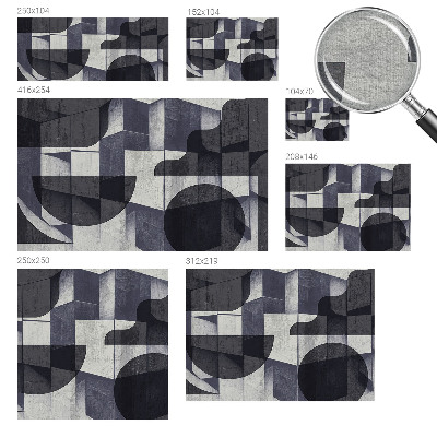 Photo wall mural Geometric symmetry