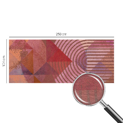 Wall mural for living room Abstract forms