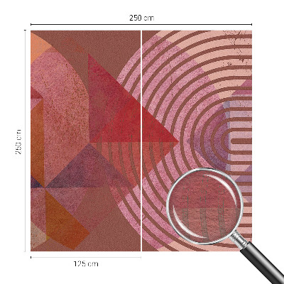 Wall mural for living room Abstract forms