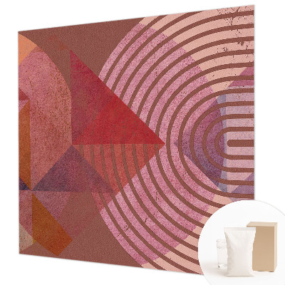 Wall mural for living room Abstract forms