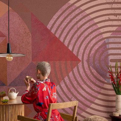 Wall mural for living room Abstract forms