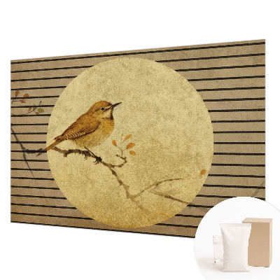 Wall mural for bedroom Harmony bird