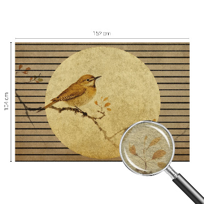 Wall mural for bedroom Harmony bird