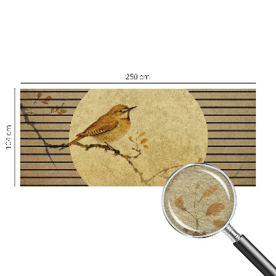 Wall mural for bedroom Harmony bird