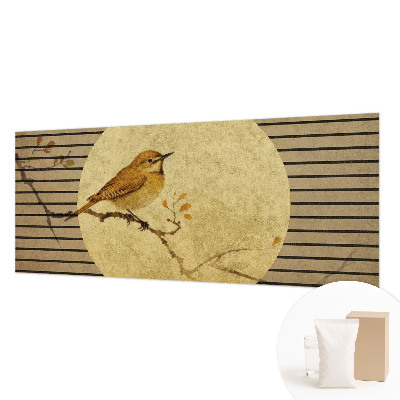 Wall mural for bedroom Harmony bird