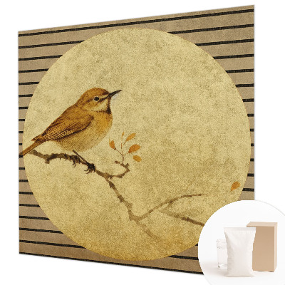 Wall mural for bedroom Harmony bird