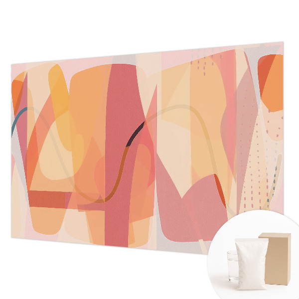 Decorative wall mural for living room Colorful abstraction