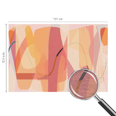 Decorative wall mural for living room Colorful abstraction