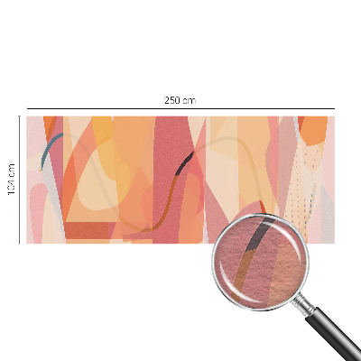 Decorative wall mural for living room Colorful abstraction