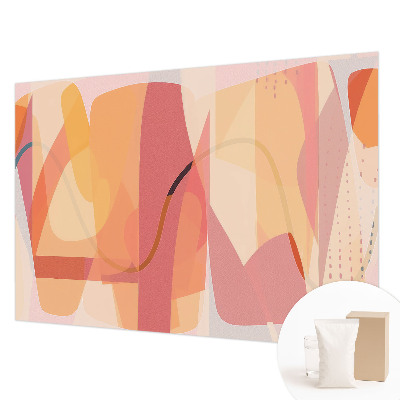 Decorative wall mural for living room Colorful abstraction