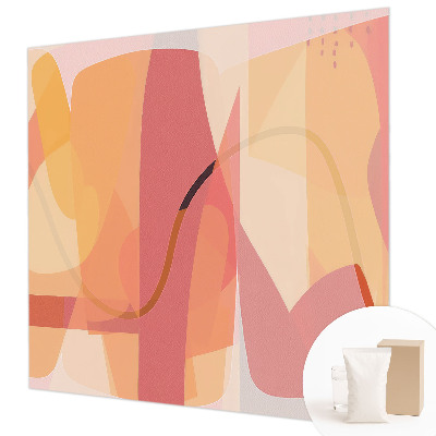 Decorative wall mural for living room Colorful abstraction