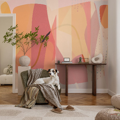 Decorative wall mural for living room Colorful abstraction