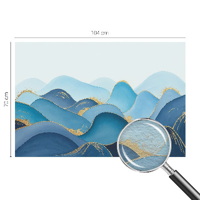 Bedroom wall mural wallpaper Rolling landscape