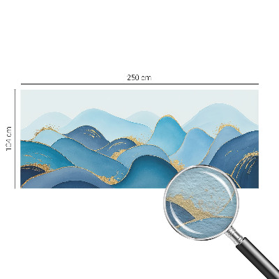 Bedroom wall mural wallpaper Rolling landscape