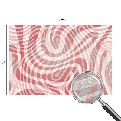 Large wall mural Wavy lines