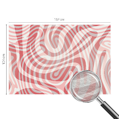 Large wall mural Wavy lines