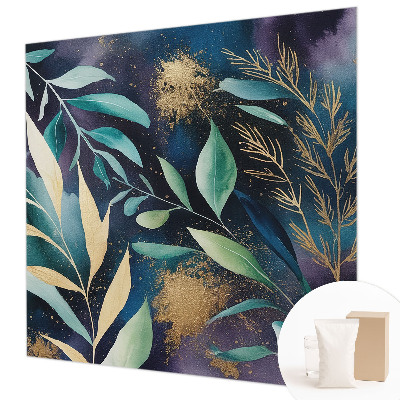 Modern wall mural Botanical leaves