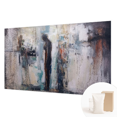 Decorative wall mural for living room Mysterious figure