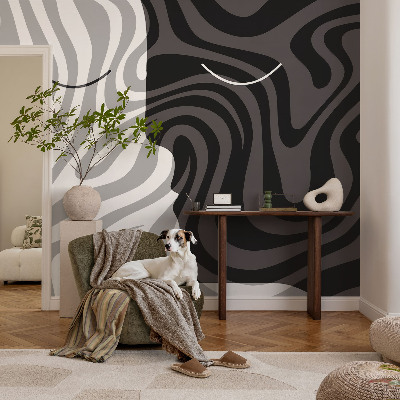Premium photo wallpaper Abstract faces