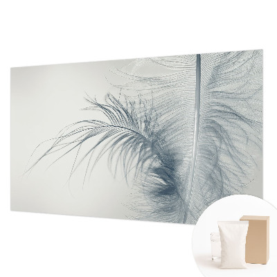 Photo wall mural Delicate feather