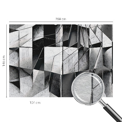 Wall mural for bedroom Geometric abstraction