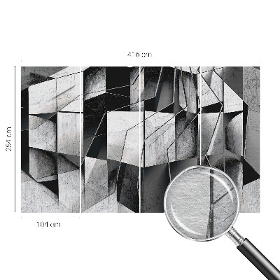 Wall mural for bedroom Geometric abstraction