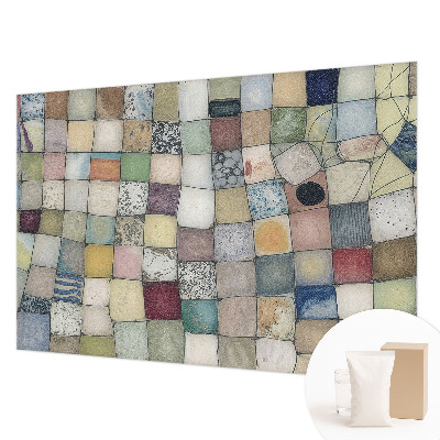Bedroom wall mural wallpaper Colorful mosaic