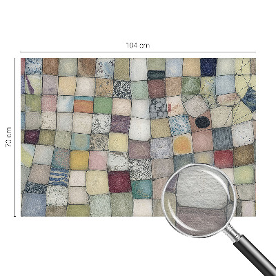 Bedroom wall mural wallpaper Colorful mosaic