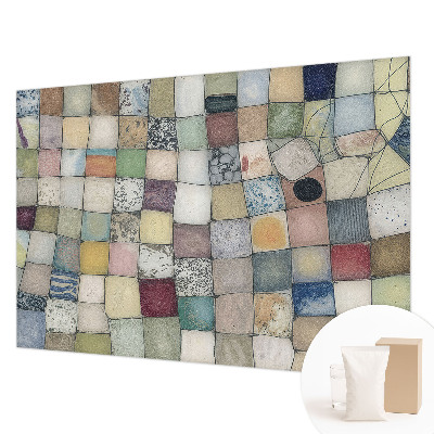 Bedroom wall mural wallpaper Colorful mosaic