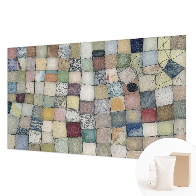 Bedroom wall mural wallpaper Colorful mosaic