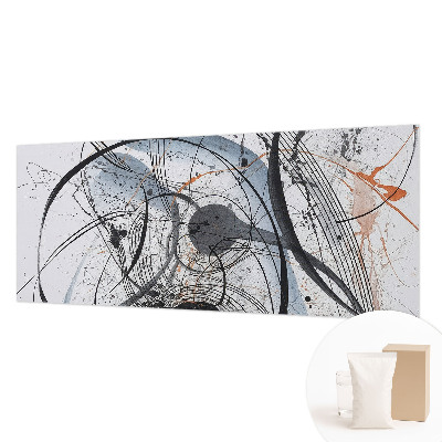 Large wallpaper mural Expressive abstraction