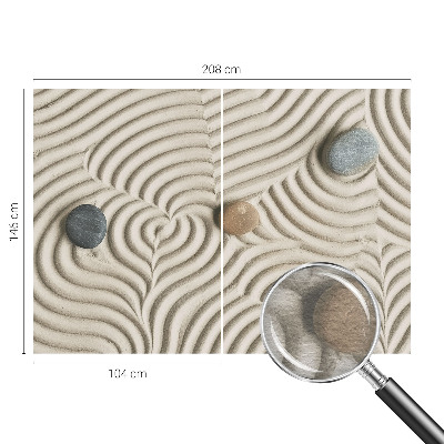 Large wall mural wallpaper Harmonious waves