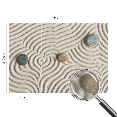 Large wall mural wallpaper Harmonious waves