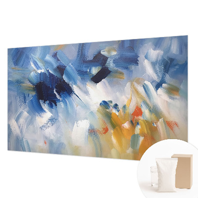 Modern wall mural for bedroom Colorful strokes