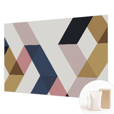 High quality wall mural wallpaper Colorful rhombuses
