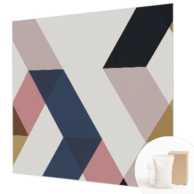 High quality wall mural wallpaper Colorful rhombuses
