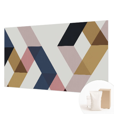 High quality wall mural wallpaper Colorful rhombuses