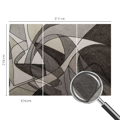 Premium photo wallpaper Geometric abstraction