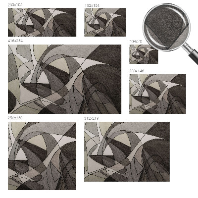 Premium photo wallpaper Geometric abstraction