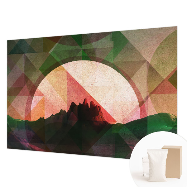 Non-woven photo wallpaper Picturesque hills