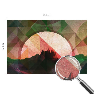 Non-woven photo wallpaper Picturesque hills