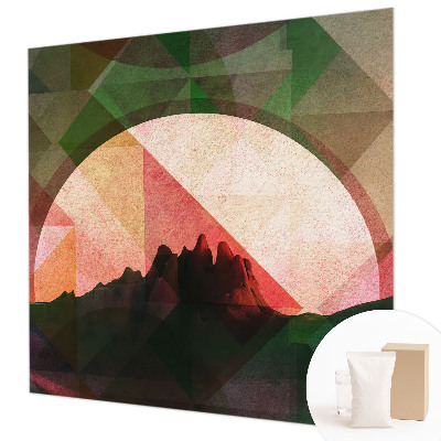 Non-woven photo wallpaper Picturesque hills