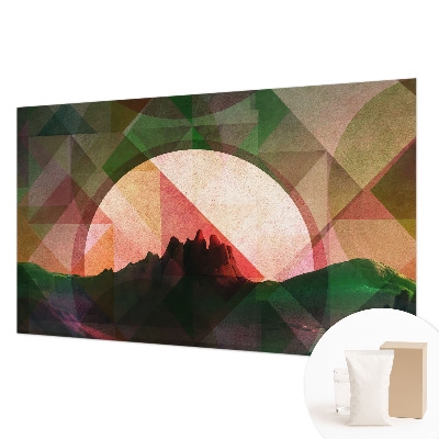 Non-woven photo wallpaper Picturesque hills