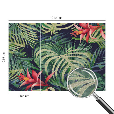 Wall mural Exotic plants