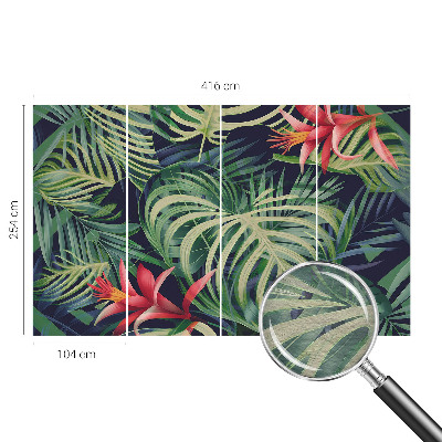 Wall mural Exotic plants