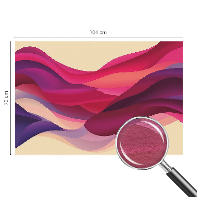 Non-woven wall mural Liquid waves