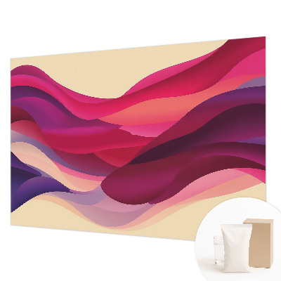 Non-woven wall mural Liquid waves